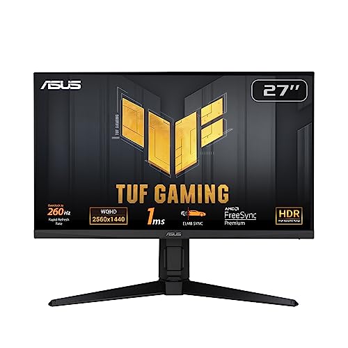 ASUS TUF Gaming VG27AQML1A - 27 Zoll WQHD Monitor - 260 Hz, 1ms